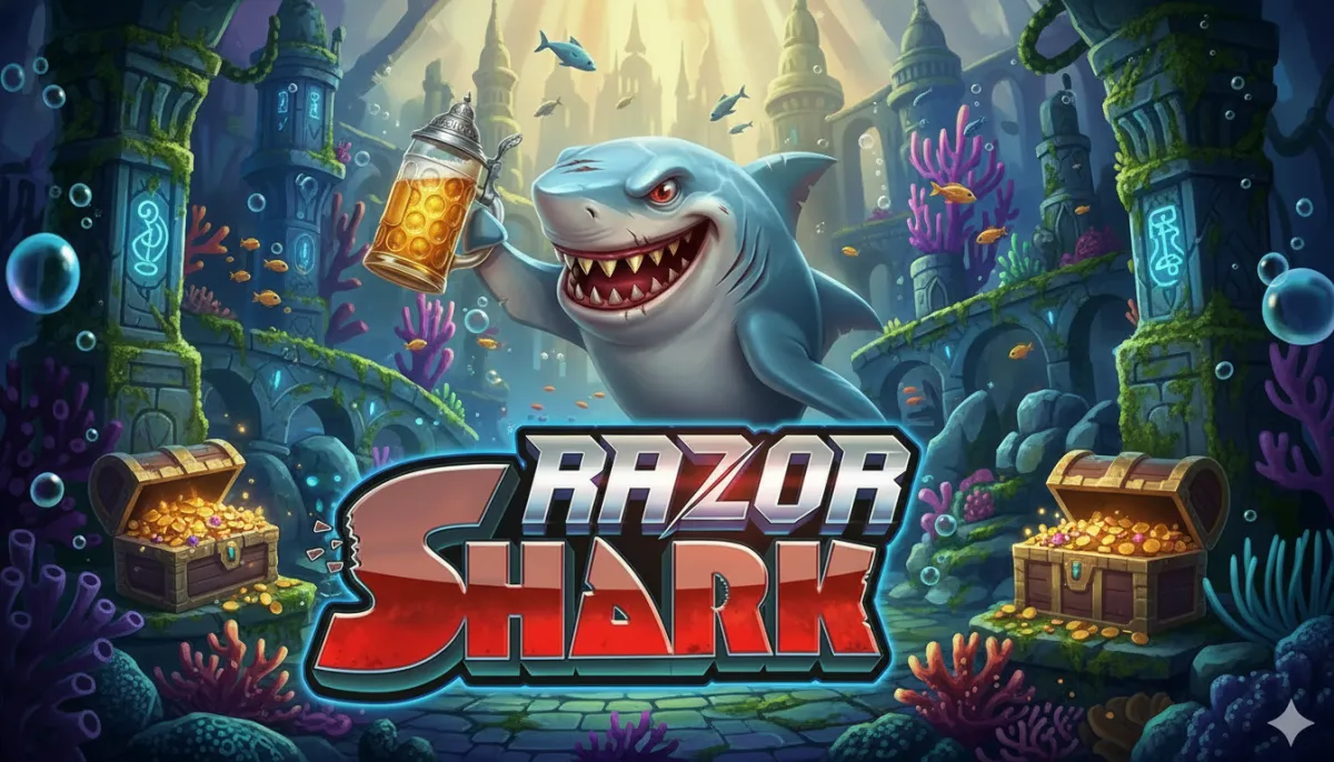 Razor Shark Slot - gameplay preview